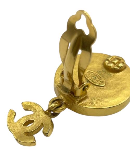 CHANEL（シャネル）CHANEL (シャネル) ココマーク ストーンイヤリング ゴールドの古着・服飾アイテム