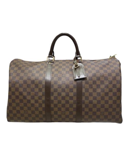 LOUIS VUITTON（ルイ ヴィトン）LOUIS VUITTON (ルイ ヴィトン) ボストンバッグ ブラウン サイズ:50の古着・服飾アイテム