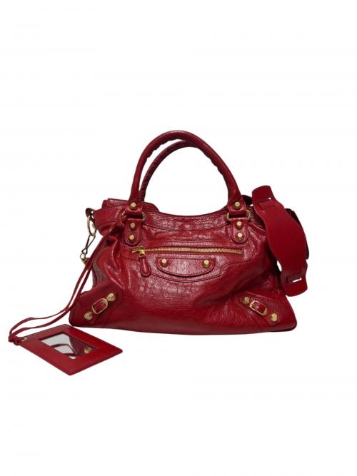 BALENCIAGA（バレンシアガ）BALENCIAGA (バレンシアガ) ジャイアント タウン/285434 レッド サイズ:-の古着・服飾アイテム