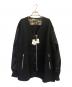 COMME des GARCONS HOMME（コムデギャルソン オム）の古着「ダブルフェイスブルゾン」｜ブラック