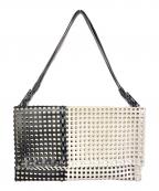 ISSEY MIYAKEイッセイミヤケ）の古着「ショルダーバッグ」｜アイボリー×ブラック