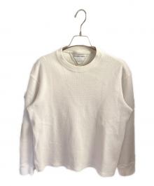 BOTTEGA VENETA（ボッテガベネタ）の古着「サーマルカットソー」｜ホワイト