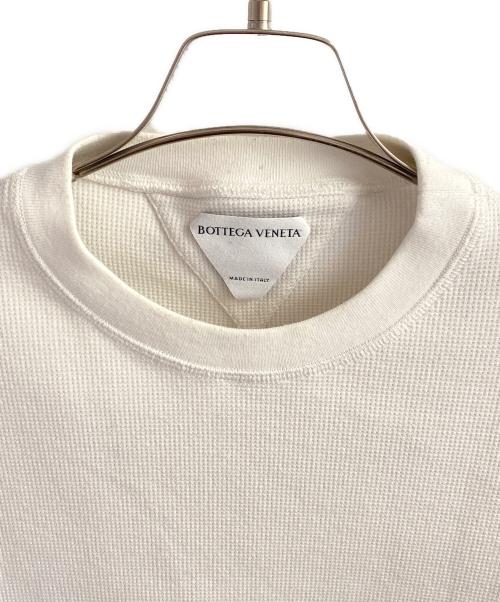 BOTTEGA VENETA（ボッテガベネタ）BOTTEGA VENETA (ボッテガベネタ) サーマルカットソー ホワイト サイズ:Sの古着・服飾アイテム