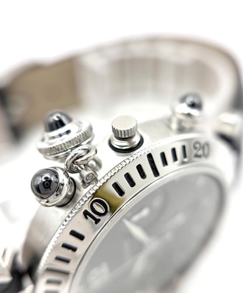 Cartier（カルティエ）Cartier (カルティエ) Pasha de Cartier Chronogragh パシャ ドゥ カルティエ クロノグラフ Ref.W3105155 38mm 黒文字盤 ブラックダイヤル サイズ:38mm/15-19cmの古着・服飾アイテム