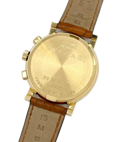 BVLGARI（ブルガリ）BVLGARI (ブルガリ) BVLGARI BVLGARI Chronographブルガリ・ブルガリ クロノグラフ Ref.BB38GLCH 38mm 白文字盤 ホワイトダイヤル サイズ:38mm/16cm-19.5cmの古着・服飾アイテム
