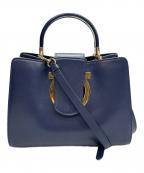 Salvatore Ferragamoサルヴァトーレ フェラガモ）の古着「2WAYショルダーバッグ」｜ネイビー