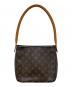 LOUIS VUITTON（ルイ ヴィトン）の古着「モノグラム ルーピングMM M51146」｜ブラウン
