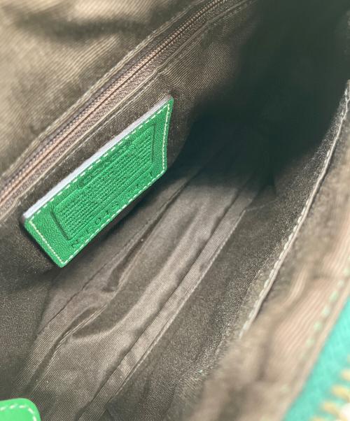 COACH（コーチ）COACH (コーチ) ワンショルダーバッグ グリーンの古着・服飾アイテム