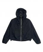 BOTTEGA VENETAボッテガベネタ）の古着「中綿フードブルゾン」｜ブラック