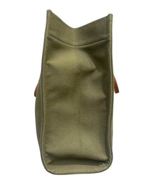 CELINE（セリーヌ）CELINE (セリーヌ) スクエア カバ / トートバッグ オリーブの古着・服飾アイテム