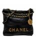 CHANEL（シャネル）の古着「シャネル22 ミニ」｜ブラック