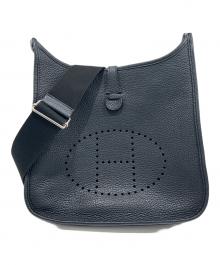 HERMES（エルメス）の古着「エブリン Ⅲ PM/Evelyne III PM/トリヨンクレマンス/ノワール/シルバー金具/X刻印：2016年製」｜ブラック