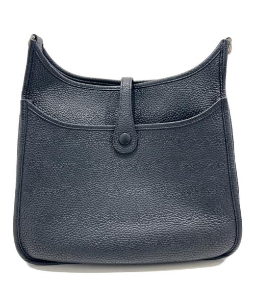 HERMES（エルメス）HERMES (エルメス) エブリン Ⅲ PM/Evelyne III PM/トリヨンクレマンス/ノワール/シルバー金具/X刻印：2016年製 ブラック サイズ:PMの古着・服飾アイテム