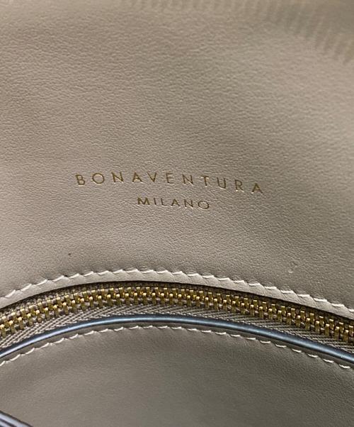 bonaventura（ボナベンチュラ）bonaventura (ボナベンチュラ) エマ バッグ シュリンクレザー (28サイズ) グレージュ サイズ:28の古着・服飾アイテム