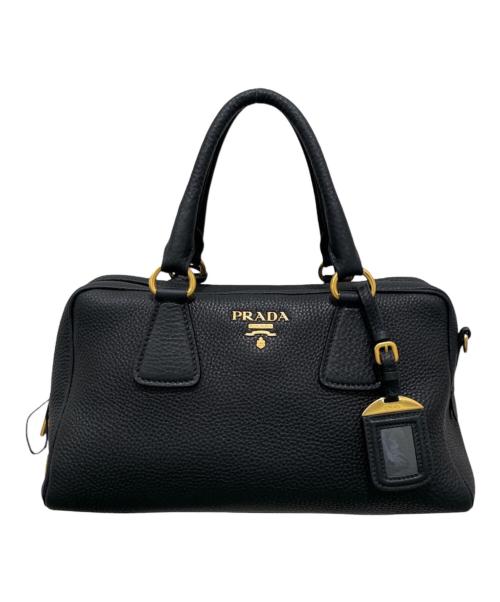 PRADA（プラダ）PRADA (プラダ) ヴィッテロダイノ 2WAYショルダーバッグ BL0867 ブラックの古着・服飾アイテム