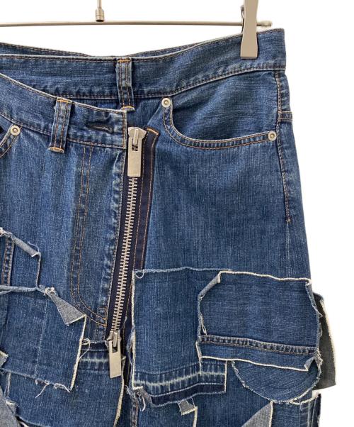 sacai（サカイ）sacai (サカイ) デニムスカート インディゴ サイズ:2の古着・服飾アイテム