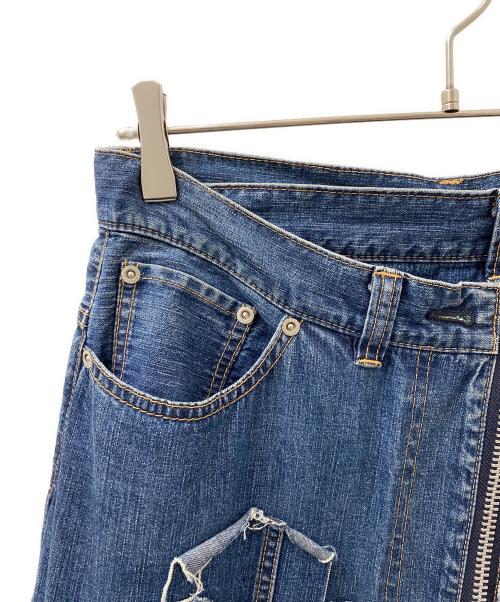 sacai（サカイ）sacai (サカイ) デニムスカート インディゴ サイズ:2の古着・服飾アイテム