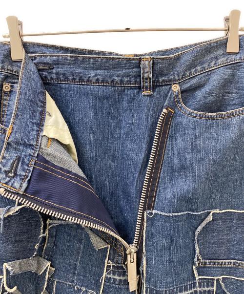 sacai（サカイ）sacai (サカイ) デニムスカート インディゴ サイズ:2の古着・服飾アイテム