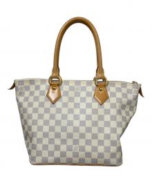 LOUIS VUITTON（ルイ ヴィトン）の古着「ダミエ・アズール サレヤPM N51186」｜ホワイト