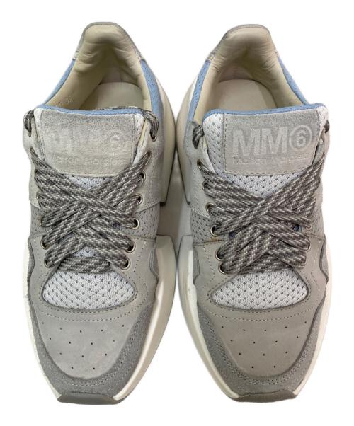 MM6 Maison Margiela（エムエムシックスメゾンマルジェラ）MM6 Maison Margiela (エムエムシックスメゾンマルジェラ) 厚底スニーカー グレー サイズ:35の古着・服飾アイテム