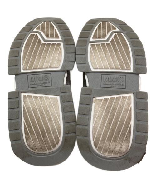 MM6 Maison Margiela（エムエムシックスメゾンマルジェラ）MM6 Maison Margiela (エムエムシックスメゾンマルジェラ) 厚底スニーカー グレー サイズ:35の古着・服飾アイテム