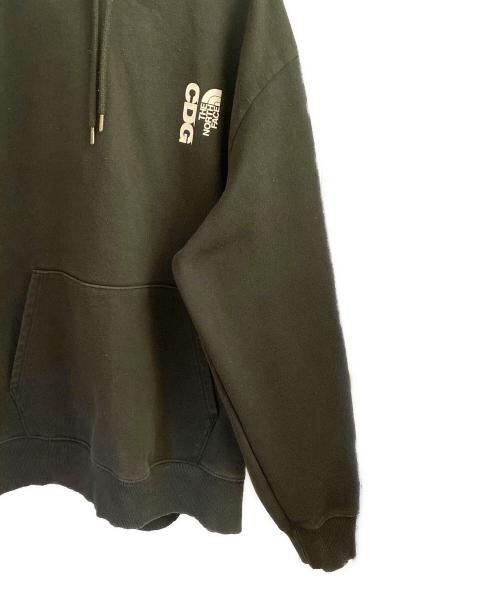 CDG（シーディージー）CDG (シーディージー) THE NORTH FACE (ザ ノース フェイス) プルオーバーパーカー ブラック サイズ:XLの古着・服飾アイテム
