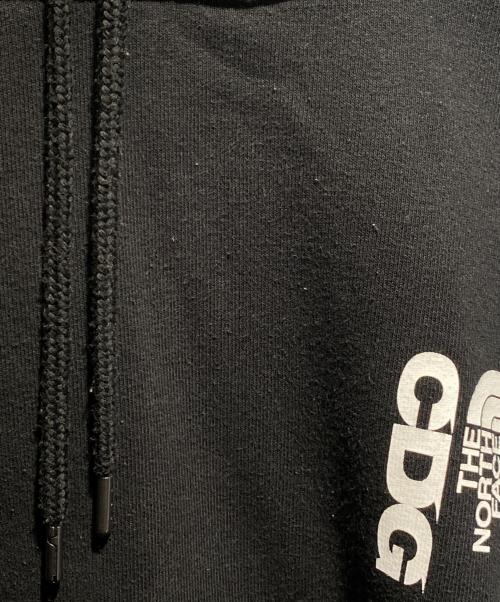 CDG（シーディージー）CDG (シーディージー) THE NORTH FACE (ザ ノース フェイス) プルオーバーパーカー ブラック サイズ:XLの古着・服飾アイテム