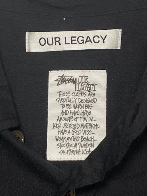 stussy（ステューシー）stussy (ステューシー) OUR LEGACY (アワーレガシー) Work Shop Shirt ブラック サイズ:Lの古着・服飾アイテム