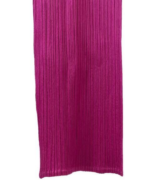 PLEATS PLEASE（プリーツプリーズ）PLEATS PLEASE (プリーツプリーズ) プリーツパンツ パープル サイズ:3の古着・服飾アイテム