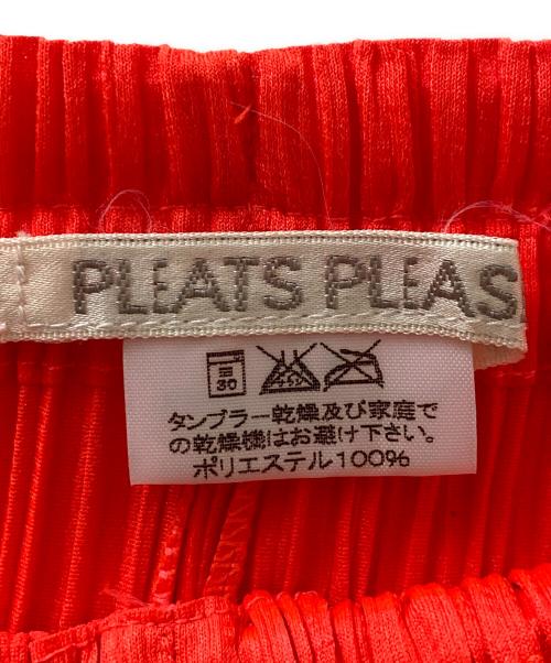 PLEATS PLEASE（プリーツプリーズ）PLEATS PLEASE (プリーツプリーズ) プリーツパンツ オレンジ サイズ:3の古着・服飾アイテム