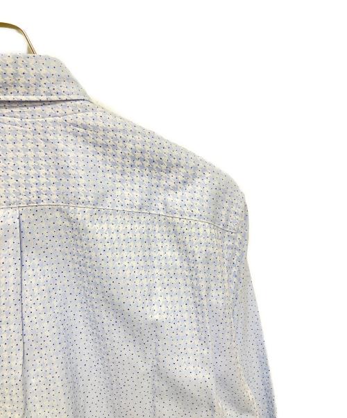 COMME des GARCONS HOMME DEUX（コムデギャルソン オム ドゥ）COMME des GARCONS HOMME DEUX (コムデギャルソン オム ドゥ) 千鳥柄シャツ ブルー サイズ:Sの古着・服飾アイテム