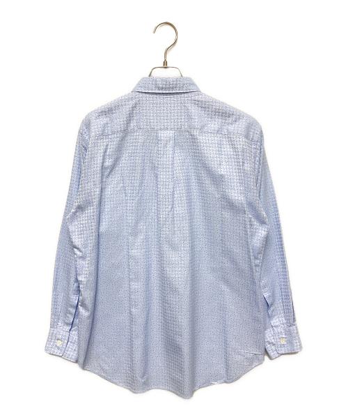 COMME des GARCONS HOMME DEUX（コムデギャルソン オム ドゥ）COMME des GARCONS HOMME DEUX (コムデギャルソン オム ドゥ) 千鳥柄シャツ ブルー サイズ:Sの古着・服飾アイテム
