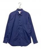 COMME des GARCONS SHIRTコムデギャルソンシャツ）の古着「Big Pocket Long Sleeve Shirt」｜ネイビー