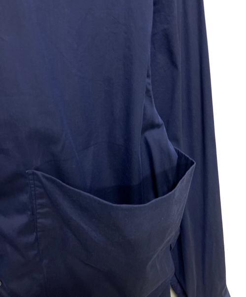COMME des GARCONS SHIRT（コムデギャルソンシャツ）COMME des GARCONS SHIRT (コムデギャルソンシャツ) Big Pocket Long Sleeve Shirt ネイビー サイズ:Sの古着・服飾アイテム