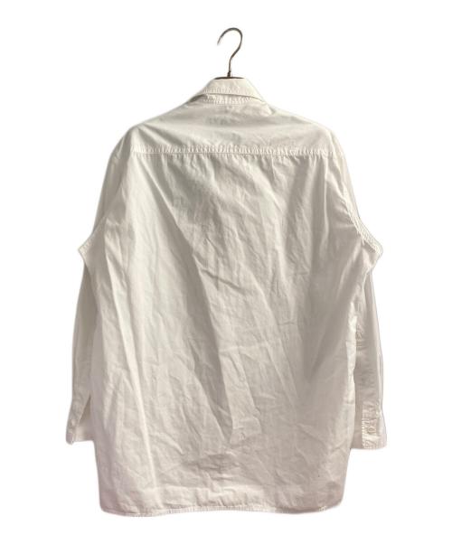 Yohji Yamamoto pour homme（ヨウジヤマモト プールオム）Yohji Yamamoto pour homme (ヨウジヤマモト プールオム) シャツ ホワイト サイズ:2の古着・服飾アイテム