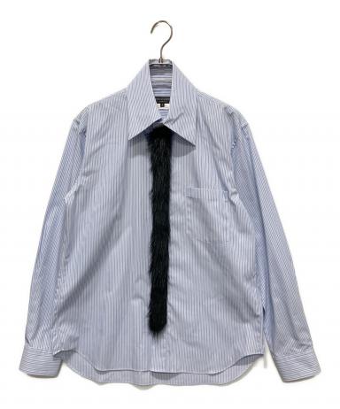 COMME des GARÇONS homme plusファー付きシャツ M 中古・古着通販】COMME des GARCONS HOMME PLUS (コムデギャルソンオム