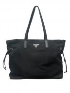 PRADAプラダ）の古着「ナイロントートバッグ/1BG401」｜ブラック