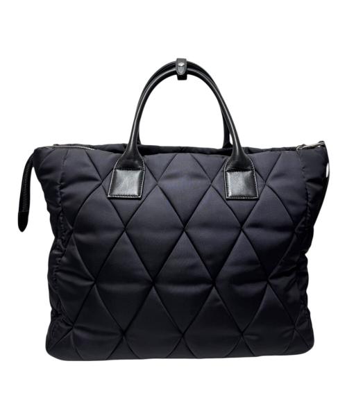 PRADA（プラダ）PRADA (プラダ) 2WAYキルティングトートバッグ/1BG160 ブラック サイズ:-の古着・服飾アイテム