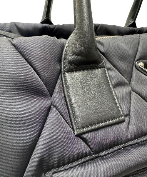 PRADA（プラダ）PRADA (プラダ) 2WAYキルティングトートバッグ/1BG160 ブラック サイズ:-の古着・服飾アイテム