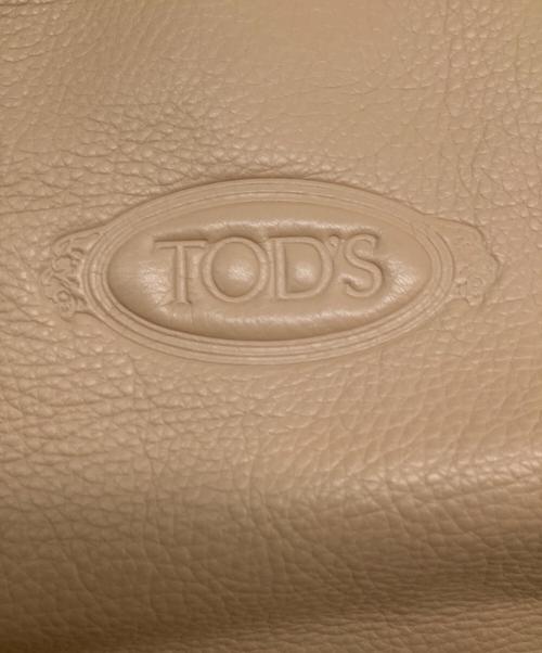 TOD'S（トッズ）TOD'S (トッズ) 2WAYショルダーバッグ ベージュの古着・服飾アイテム