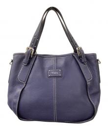 TOD'S（トッズ）の古着「G-line 2WAYバッグ」｜ネイビー