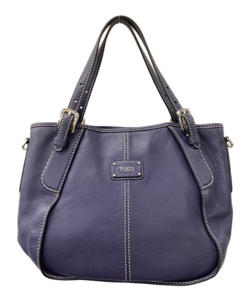 TOD'S（トッズ）TOD'S (トッズ) G-line 2WAYバッグ ネイビーの古着・服飾アイテム