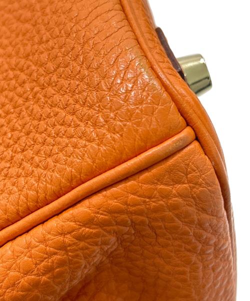 HERMES（エルメス）HERMES (エルメス) バーキン30/Birkin 30/トリヨンクレマンス/オレンジ系/□K刻印：2007年製 オレンジ×G金具 サイズ:30の古着・服飾アイテム