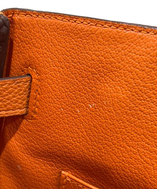 HERMES（エルメス）HERMES (エルメス) バーキン30/Birkin 30/トリヨンクレマンス/オレンジ系/□K刻印：2007年製 オレンジ×G金具 サイズ:30の古着・服飾アイテム