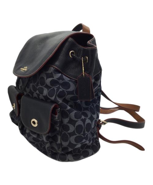 COACH（コーチ）COACH (コーチ) リュック インディゴの古着・服飾アイテム