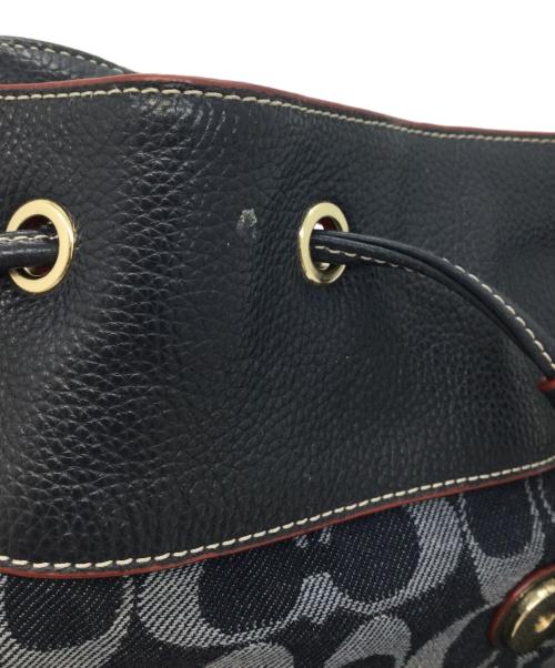 COACH（コーチ）COACH (コーチ) リュック インディゴの古着・服飾アイテム