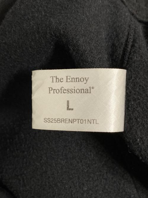 The Ennoy Professional（ザ エンノイ プロフェッショナル）THE ENNOY PROFESSIONAL (ザ エンノイ プロフェッショナル) スウェットパンツ ブラック サイズ:Lの古着・服飾アイテム
