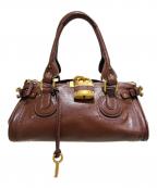 Chloeクロエ）の古着「PADDINGTON SHOULDER BAG/パディントンショルダーバッグ」｜ブラウン