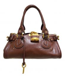 Chloe（クロエ）の古着「PADDINGTON SHOULDER BAG/パディントンショルダーバッグ」｜ブラウン