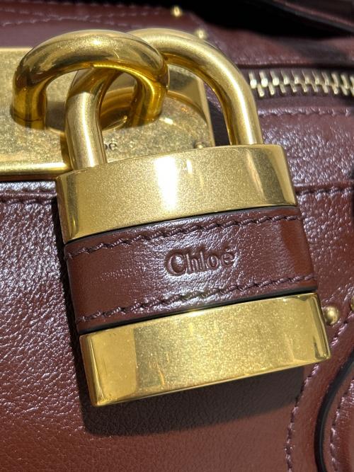 Chloe（クロエ）Chloe (クロエ) PADDINGTON SHOULDER BAG/パディントンショルダーバッグ ブラウンの古着・服飾アイテム